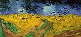 Crows over a Wheatfield by Vincent van Gogh